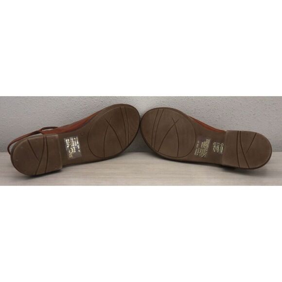 Miz Mooz Women's Sz EUR 37 US 6.5-7 Brown Delphina European Leather Sandals - Picture 3 of 12